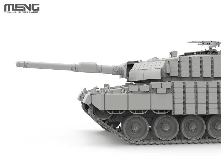 Czołg German Main Battle Tank Leopard 2A4 (Ukraine) TS-058 Meng