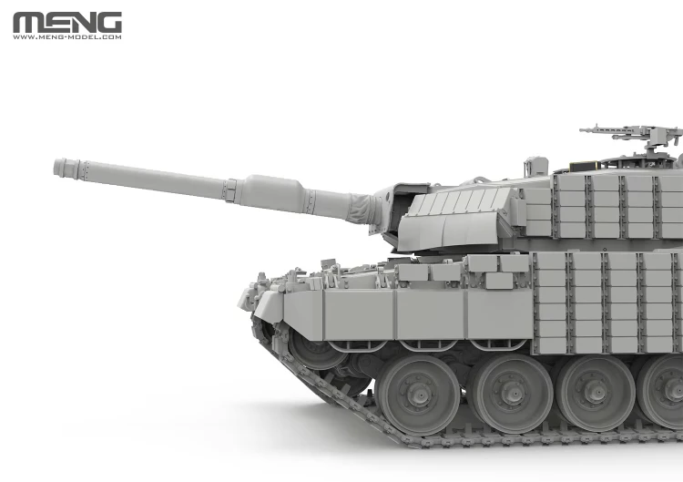 Czołg German Main Battle Tank Leopard 2A4 (Ukraine) TS-058 Meng