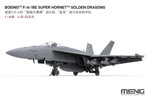 Samolot Boeing F/A-18E Super Hornet "Golden Dragons" LS-023 Meng