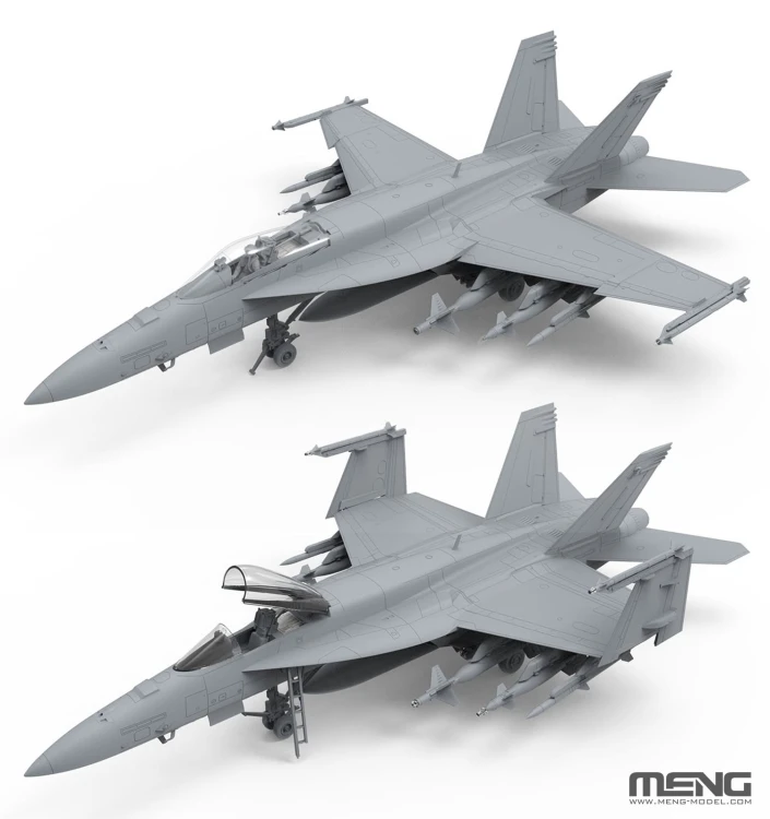 Samolot Boeing F/A-18E Super Hornet "Golden Dragons" LS-023 Meng