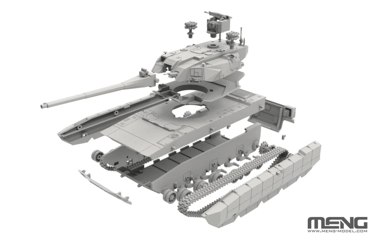 Czołg Chinese Main Battle Tank ZTZ100 72-021 Meng