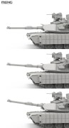 Czołg M1A2 SEP V2 Abrams w/Trophy Active Protection System 72-016 Meng