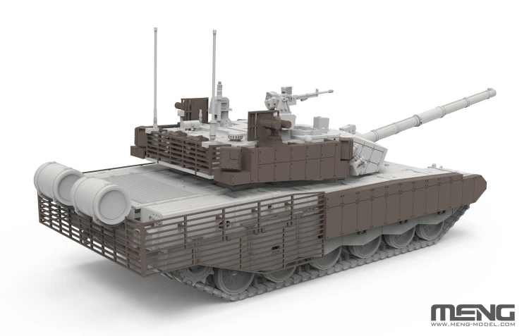Czołg ZTZ99B w/Add-On Armor & GL6 Active Protection System 72-013S Meng