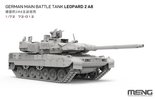 Czołg German Main Battle Tank Leopard 2A8 72-012 Meng