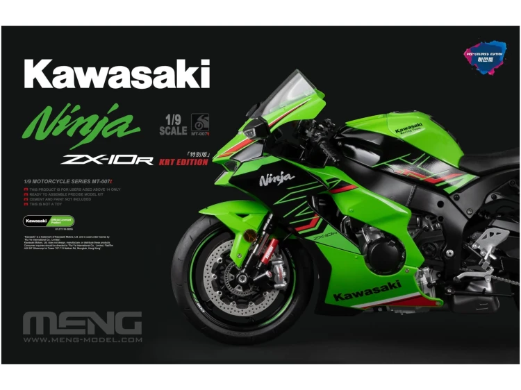 Motocykl Kawasaki Ninja ZX-10R KRT Edition MT-007t Meng