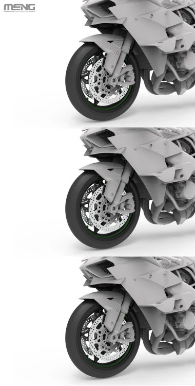 Motocykl Kawasaki Ninja H2R 2018 MT-011 Meng
