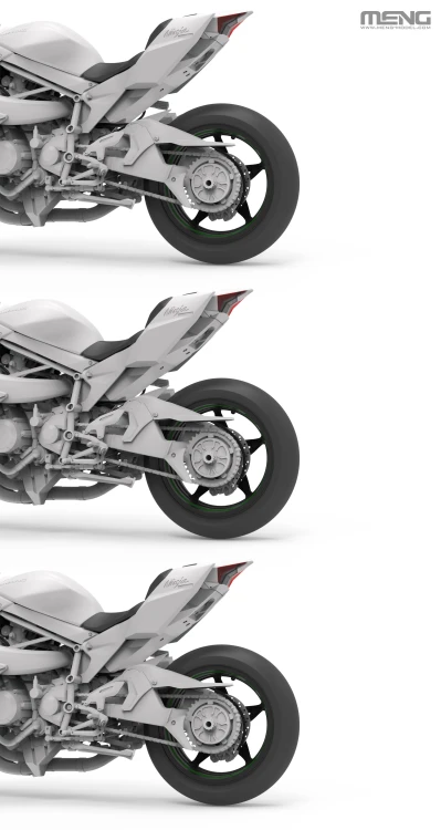 Motocykl Kawasaki Ninja H2R 2018 MT-011 Meng