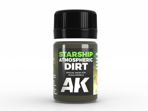 Weathering Starship Atmosphering Dirt AK638 AK Interactive