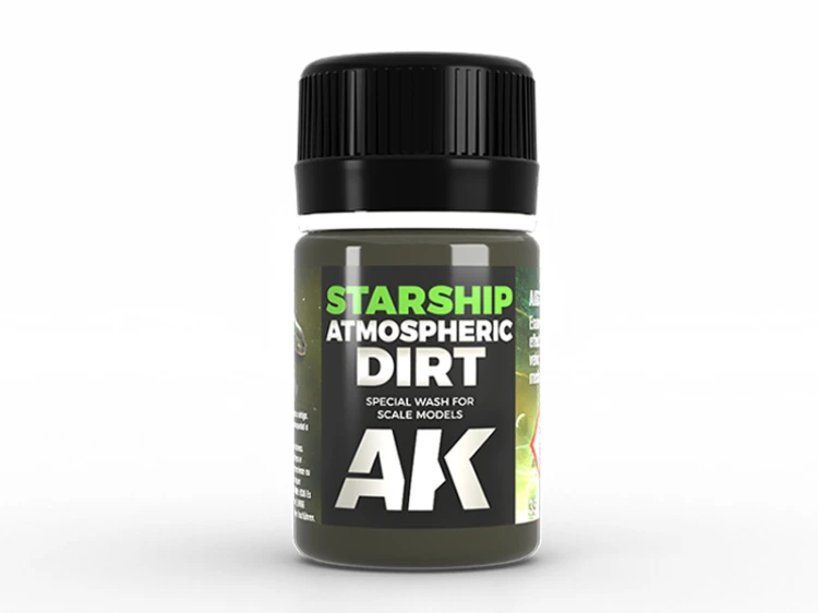 Weathering Starship Atmosphering Dirt AK638 AK Interactive