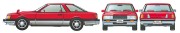 Nissan Leopard 2-Door Hardtop 280X-SF-L 24378 Tamiya