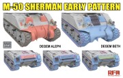 Czołg M-50 Sherman Early Pattern Degem Aleph / Degem Beth RM-5161 RFM