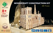 Katedra Notre Dame składanka drewniana puzzle 3D P151 Sea-Land