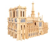 Katedra Notre Dame składanka drewniana puzzle 3D P151 Sea-Land