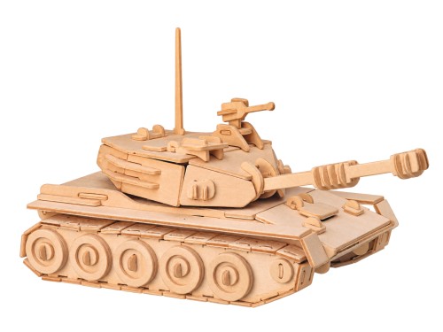 Czołg składanka drewniana puzzle 3D P050 Sea-Land