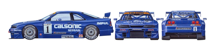 Nissan Calsonic Skyline GT-R 24184 Tamiya