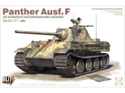 Czołg Panther Ausf.F mit Schmalturm und Gummisparende Laufwerke 35003 Takom