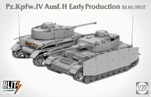 Czołg Pz.Kpfw. IV Ausf.H Early Production Sd.Kfz.161/2 8019 Takom