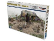 Fortifying Poland 1939 - Diorama budowy polskich fortyfikacji i schronu bojowego Typ 1 721001 Mirage