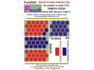 Maski do czołgu M1A2 SEP Abrams TUSK II