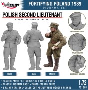Fortifying Poland 1939 - Diorama budowy polskich fortyfikacji i schronu bojowego Typ 1 721001 Mirage