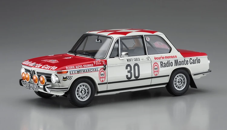 BMW 2002 tii 1975 Monte Carlo Rally 20516 Hasegawa