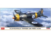 Samolot Brewster B-239 Buffalo Finnish Air Force Aces 02533 Hasegawa