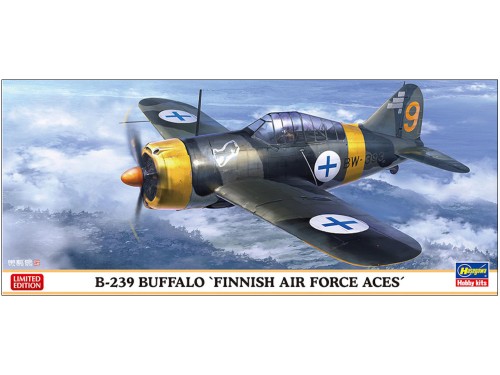Samolot Brewster B-239 Buffalo Finnish Air Force Aces 02533 Hasegawa
