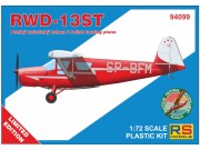 Samolot RWD-13ST Polish touring plane 94099 RS Models
