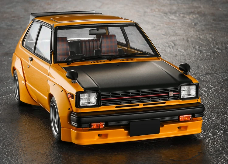 Toyota Starlet KP61 S (3-Door) Middle Version (1980) Custom Version 20819 Hasegawa