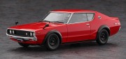 Nissan Skyline 2000GT-R (KPGC110) Red Color 20818 Hasegawa