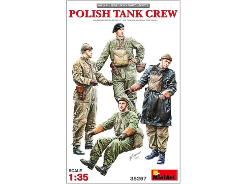 Figurki polska załoga czołgu 35267 MiniArt