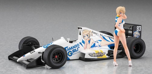 Zakspeed ZK891 Amy McDonnell with Figure SP685 Hasegawa