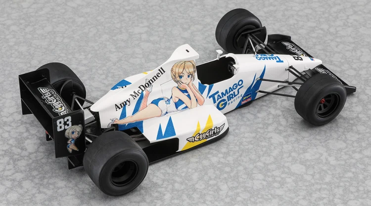 Zakspeed ZK891 Amy McDonnell with Figure SP685 Hasegawa