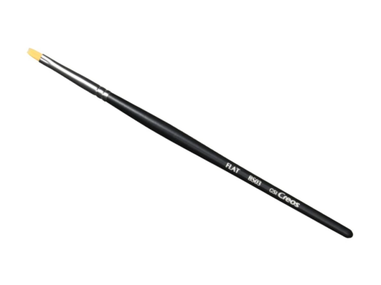Pędzelek modelarski płaski Mr. Brush BS Flat BS03 Mr. Hobby