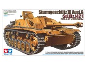 Działo Sturmgeschütz III Ausf.G (Sd.Kfz.142/1) Frühe Version 35197 Tamiya