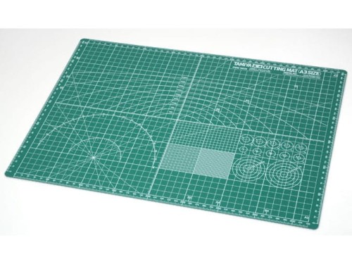 Mata do cięcia Cutting Mat (A3 Size/Green) 74076 Tamiya