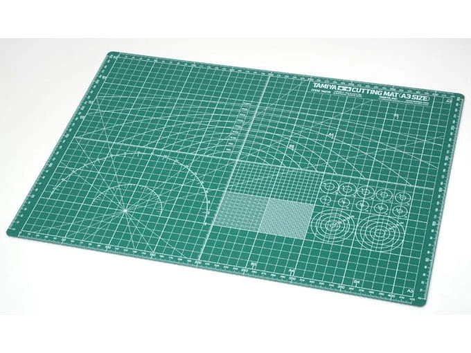 Mata do cięcia Cutting Mat (A3 Size/Green) 74076 Tamiya