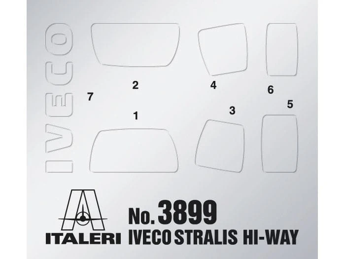 Iveco Stralis Hi-Way Euro 5 3899 Italeri