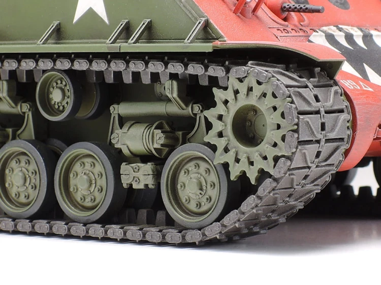 Czołg M4A3E8 Sherman i GAZ-67B 35359 Tamiya