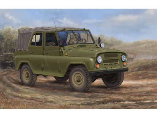 Samochód wojskowy UAZ-469 02327 Trumpeter