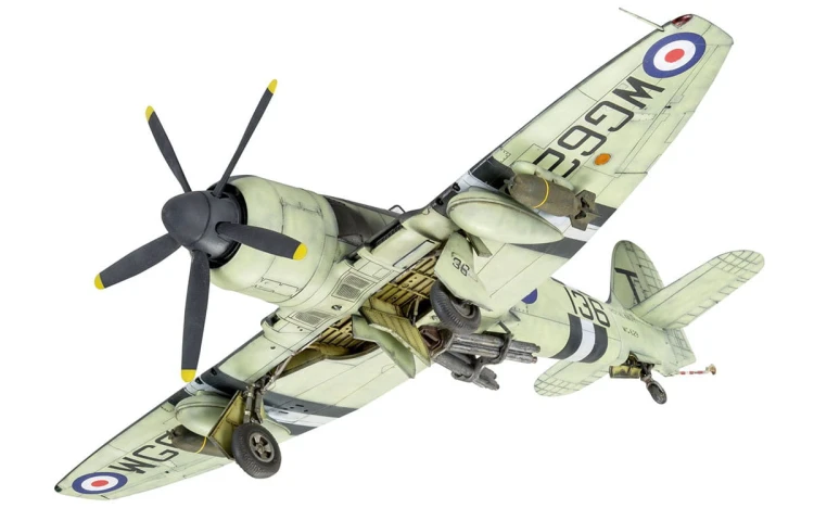 Samolot Hawker Sea Fury FB.11 A06105 Airfix