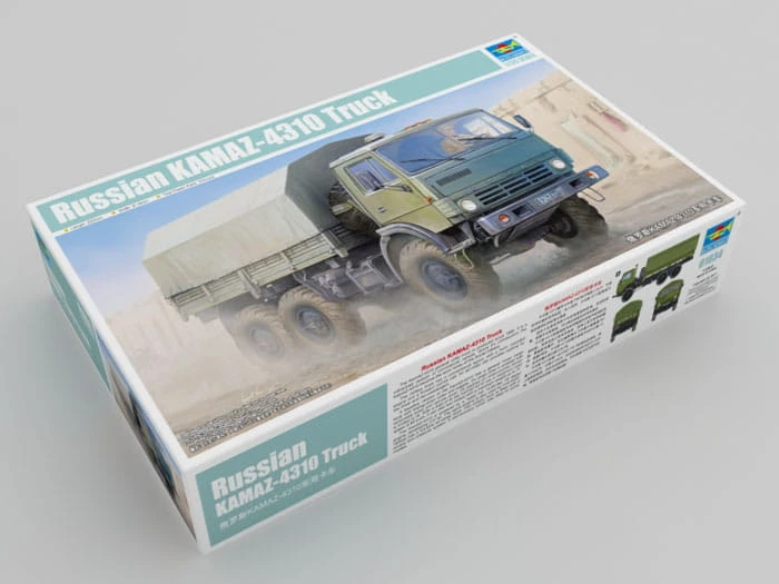 Ciężarówka wojskowa KamAZ-4310 01034 Trumpeter