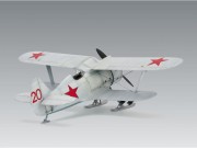 Samolot Polikarpow I-153 Chaika winter 48096 ICM