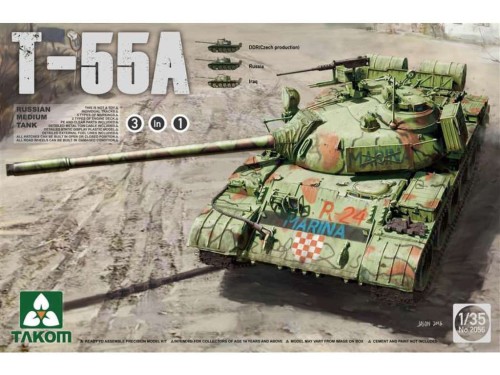 Czołg T-55A 2056 Takom