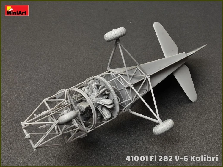 Śmigłowiec Flettner Fl 282 Kolibri 41001 MiniArt