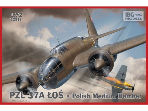 Samolot PZL.37A Łoś 72511 IBG Models