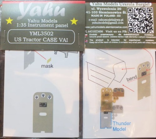 Fototrawiona tablica do CASE VAI YML3502 Yahu