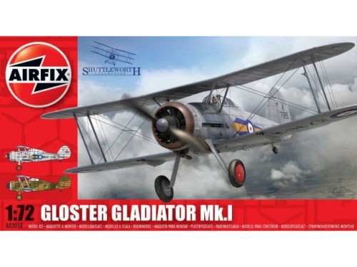 Samolot Gloster Gladiator Mk.I A02052 Airfix