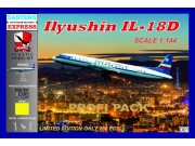 Samolot pasażerski Ilyushin Ił-18D 1440002 Bigmodel