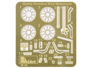 Motocykl wojskowy Harley Davidson WLA 750 35176 MiniArt